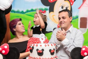 Fotografia bolo de aniversário Minnie